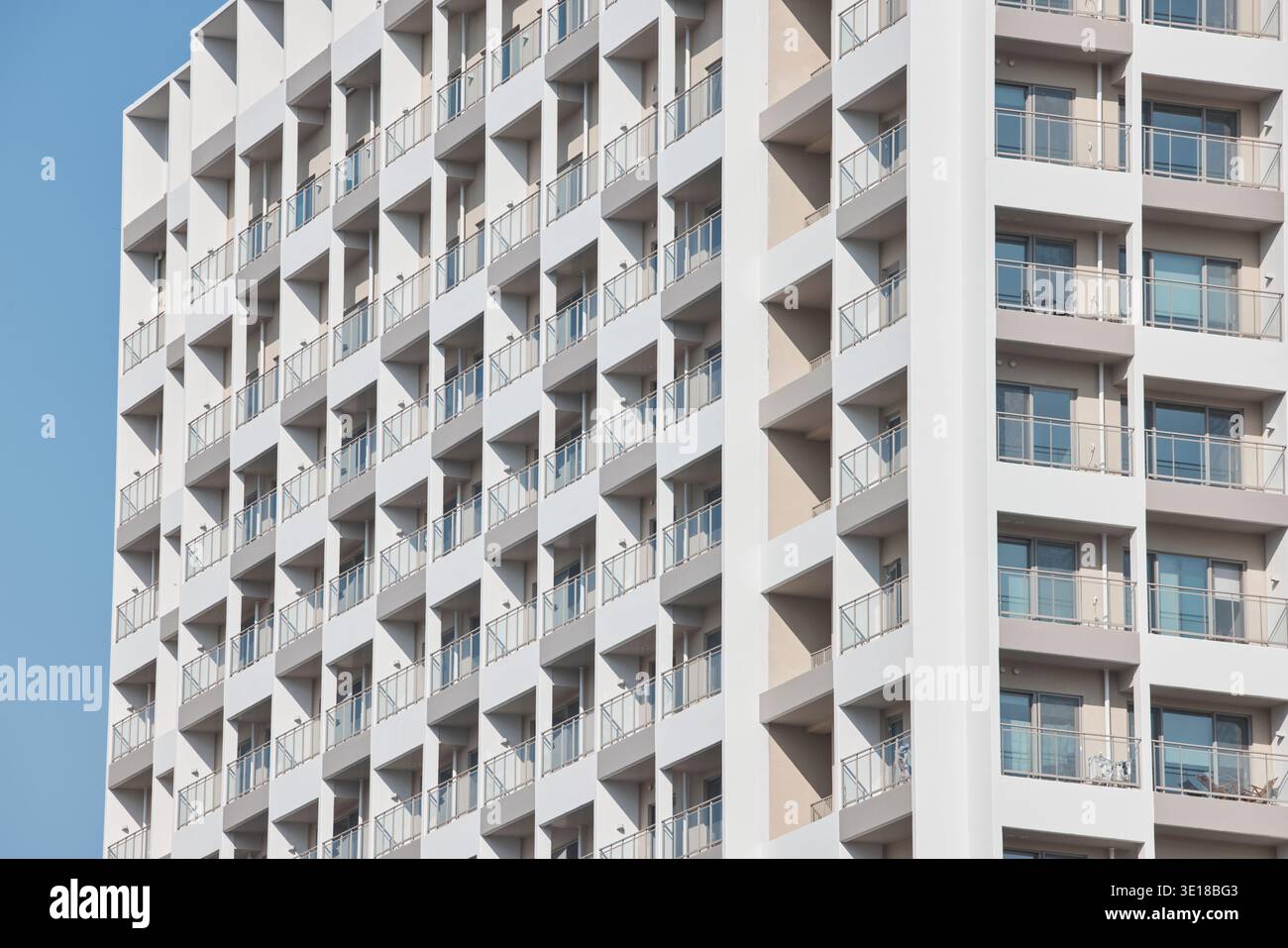 Recessed Building Recessed balconies hi-res stock photography and images - Alamy