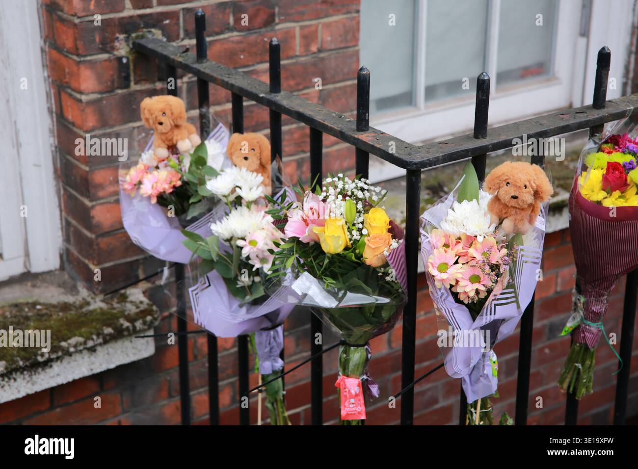 Death tribute flowers crime hi-res stock photography and images - Page 7 -  Alamy