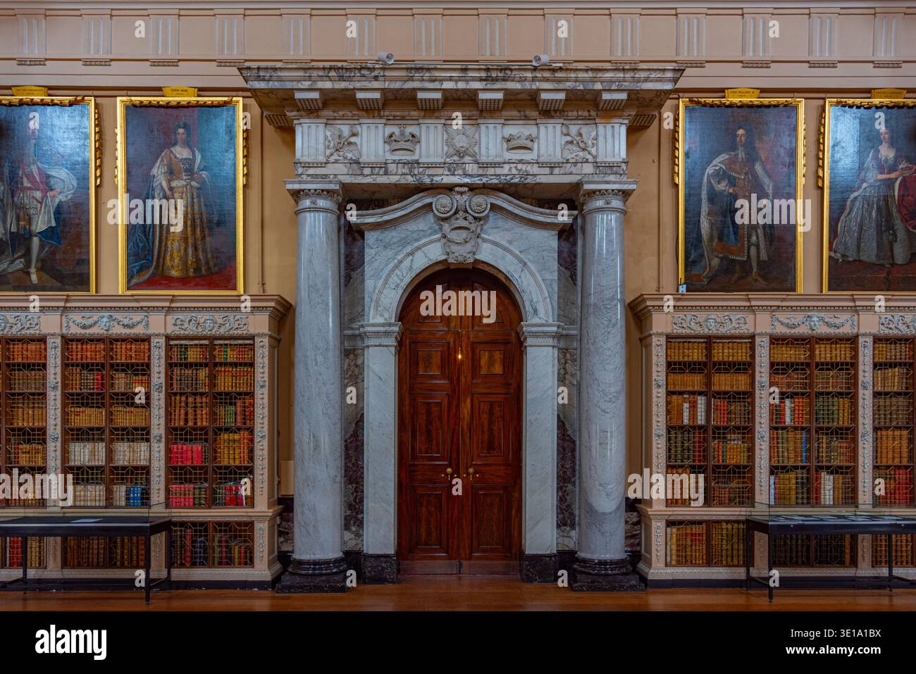 Blenheim, England, July 24, 2025: Interior of Blenheim palace in England.IMAGE Stock Photo