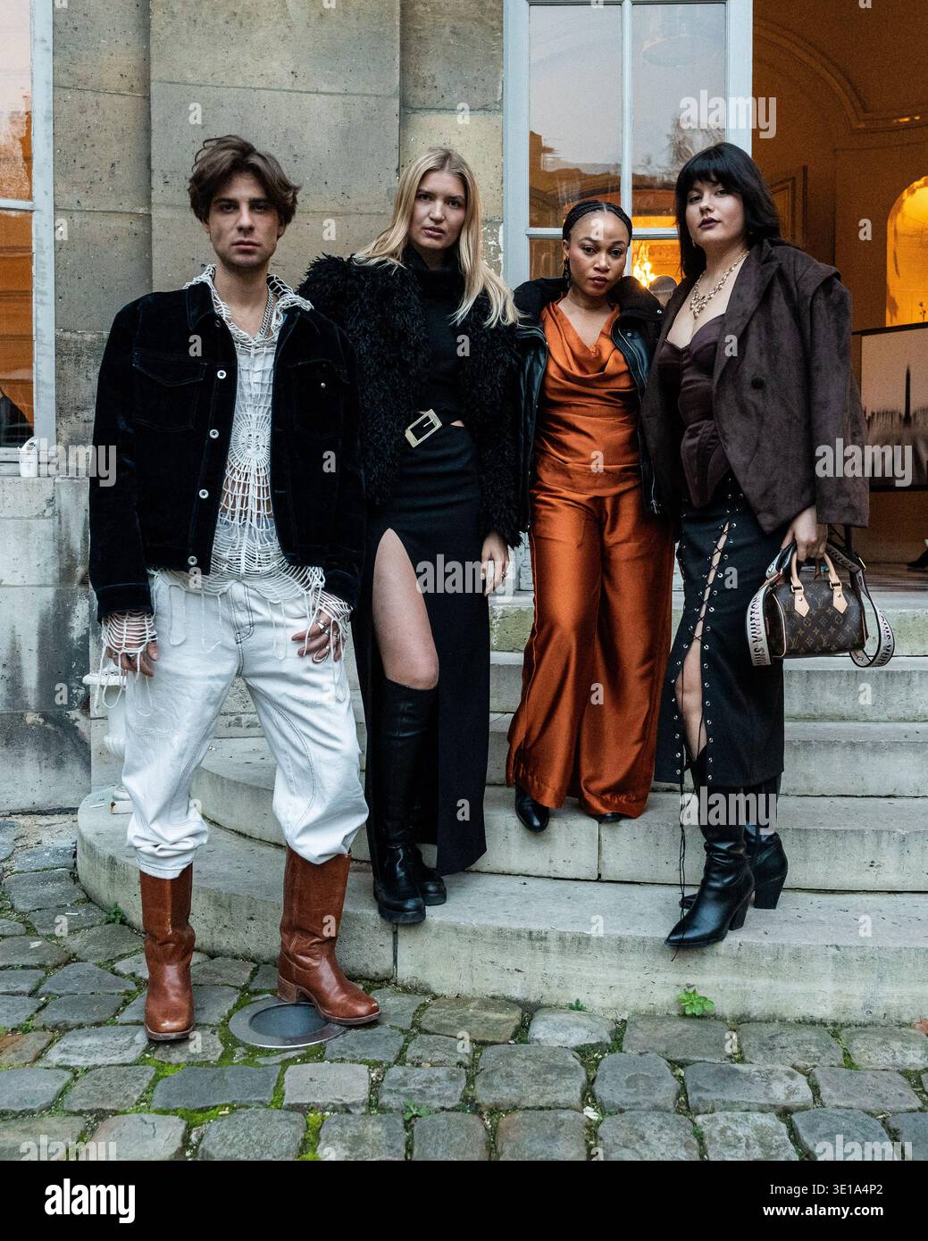 Paris Ii Model Paris, France - March 2026: Models walk the runway during Paris Fashion ...