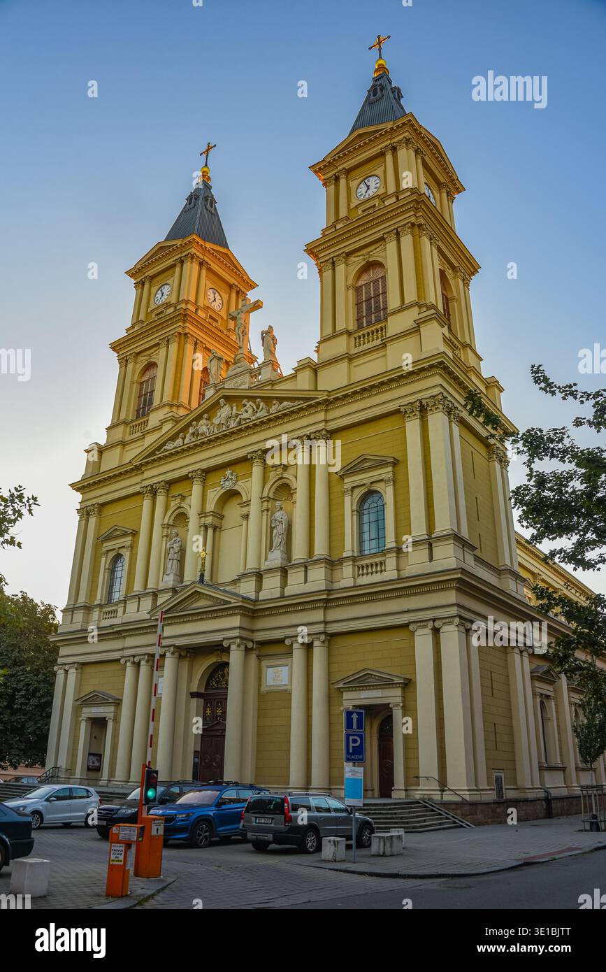Cathedral of the Divine Savior at Ostrava, Czech republic.IMAGE Stock Photo