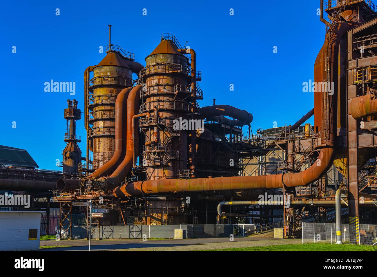 Dolni Vitkovice industrial area in Ostrava, Czech republic.IMAGE Stock Photo