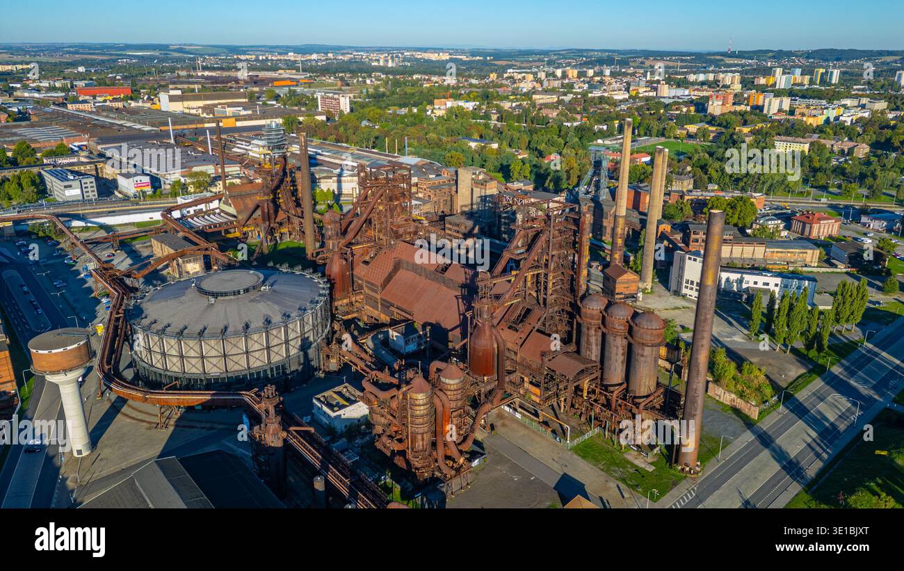 Dolni Vitkovice industrial area in Ostrava, Czech republic.IMAGE Stock Photo