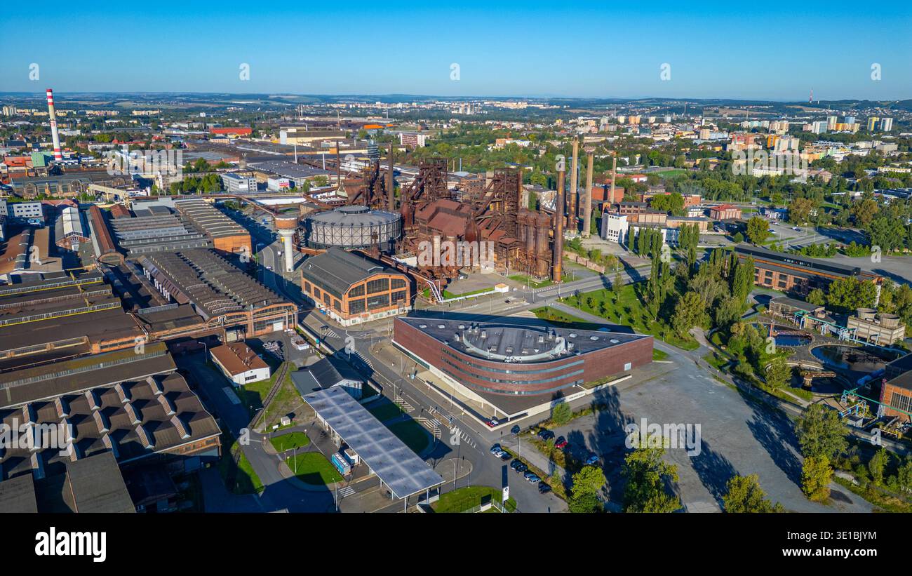 Dolni Vitkovice industrial area in Ostrava, Czech republic.IMAGE Stock Photo