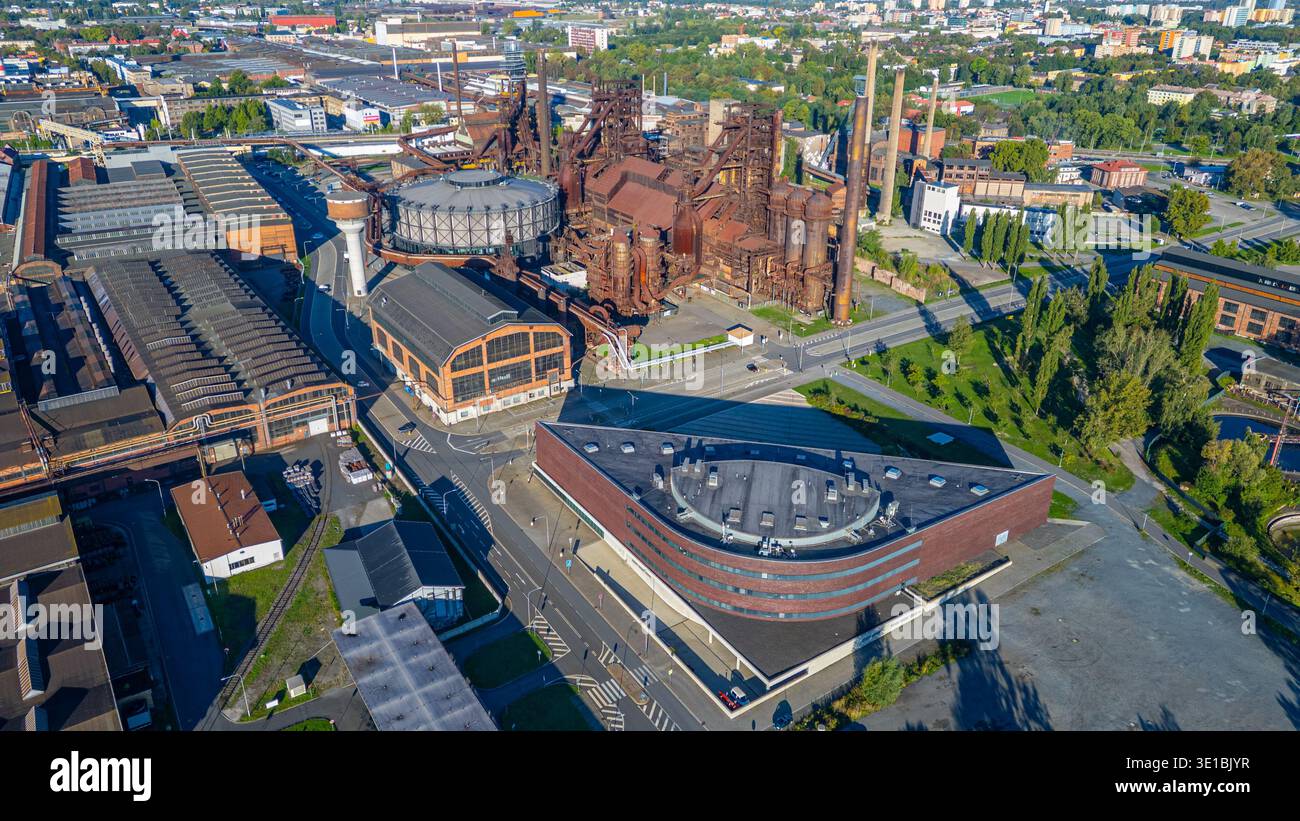 Dolni Vitkovice industrial area in Ostrava, Czech republic.IMAGE Stock Photo