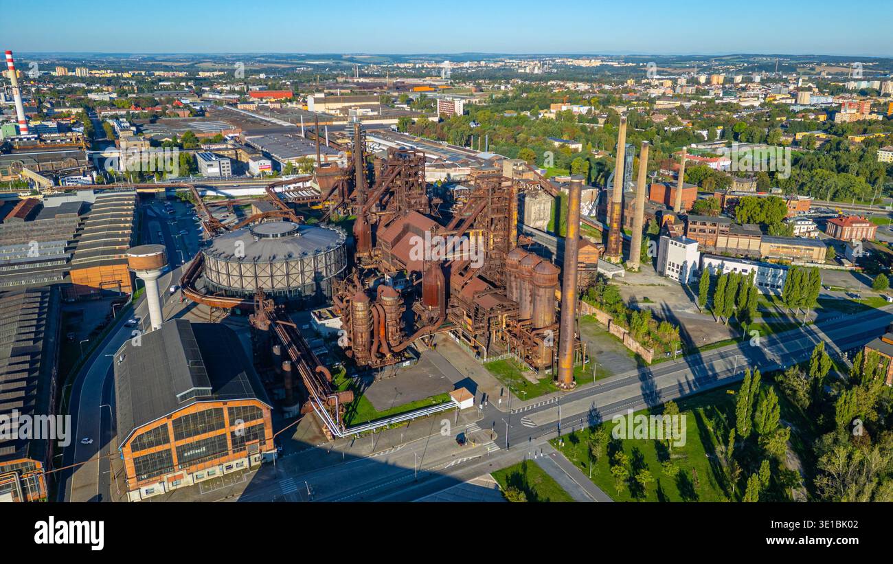 Dolni Vitkovice industrial area in Ostrava, Czech republic.IMAGE Stock Photo