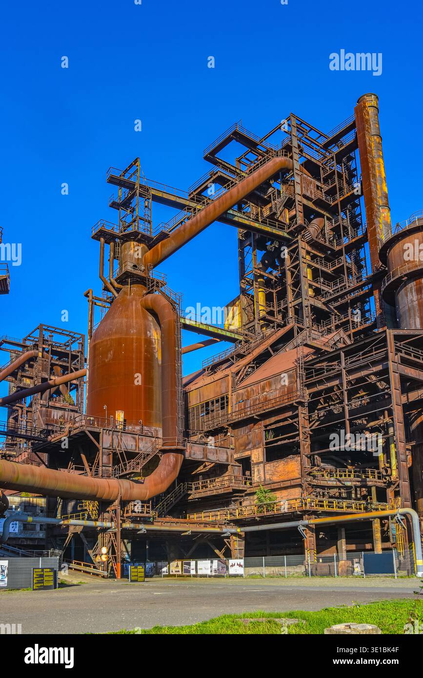 Dolni Vitkovice industrial area in Ostrava, Czech republic.IMAGE Stock Photo