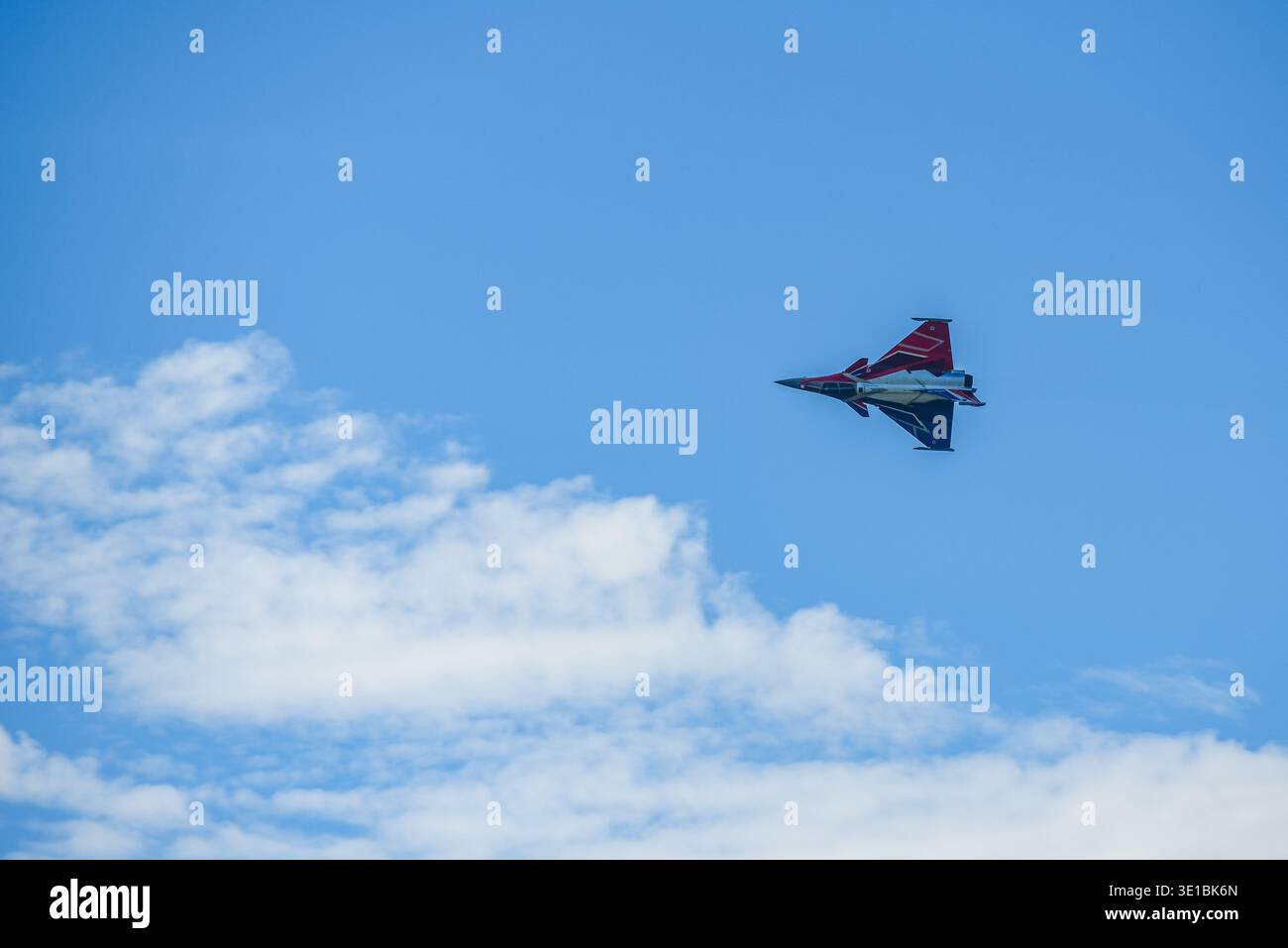 Dassault Rafale during Nato days show in Ostrava.IMAGE Stock Photo