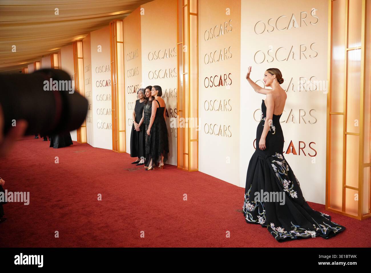 Rose Byrne arrives at the Oscars on Sunday, March 15, 2026, at the ...