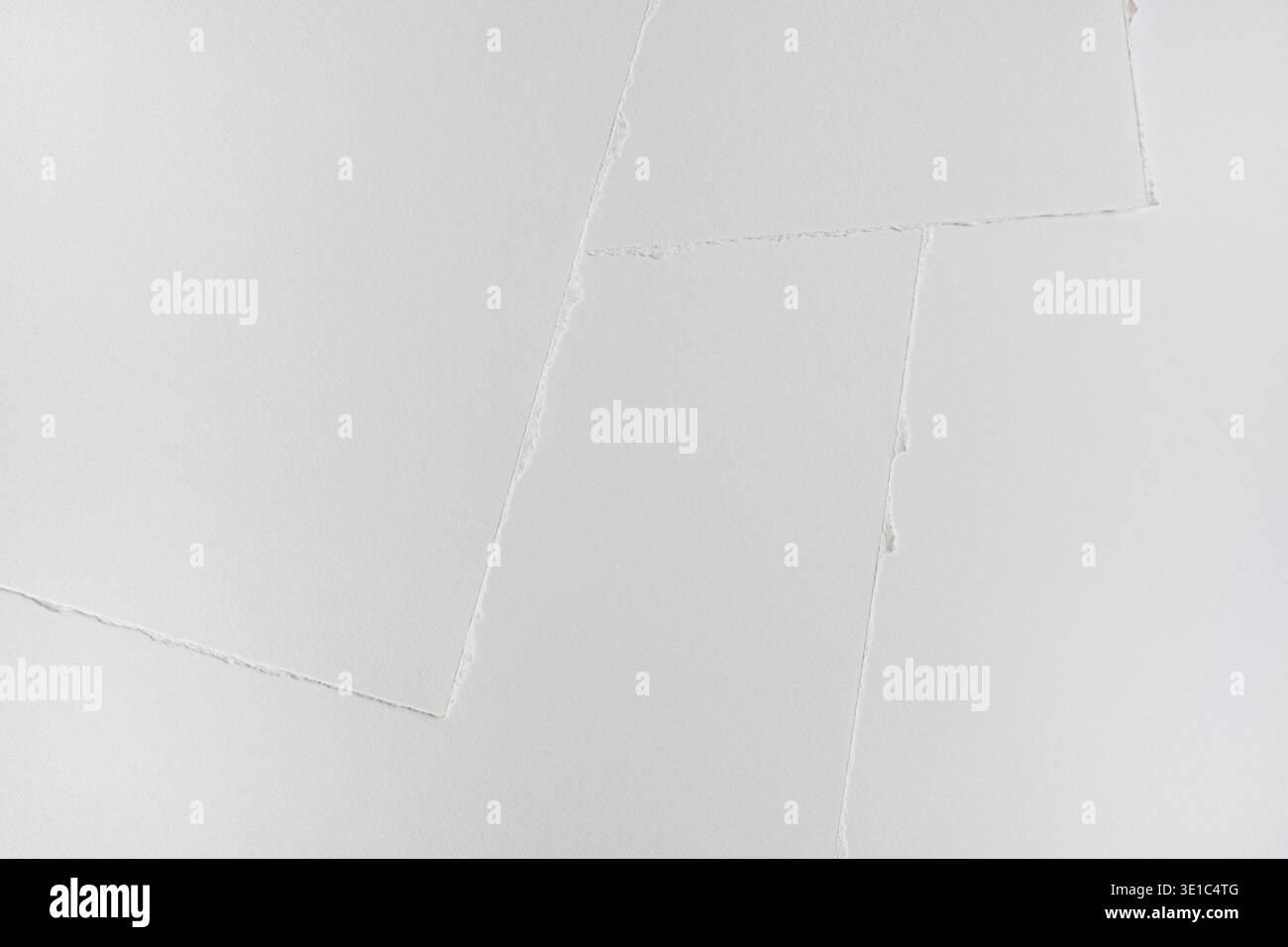 Minimal handmade paper texture light background Stock Photo