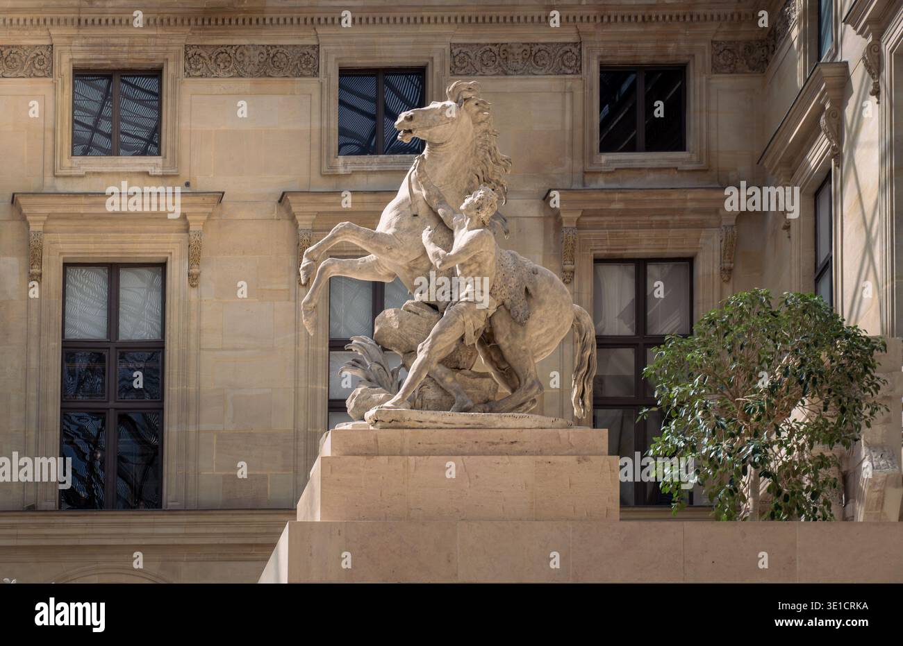 Horse of marly statue hi-res stock photography and images - Alamy