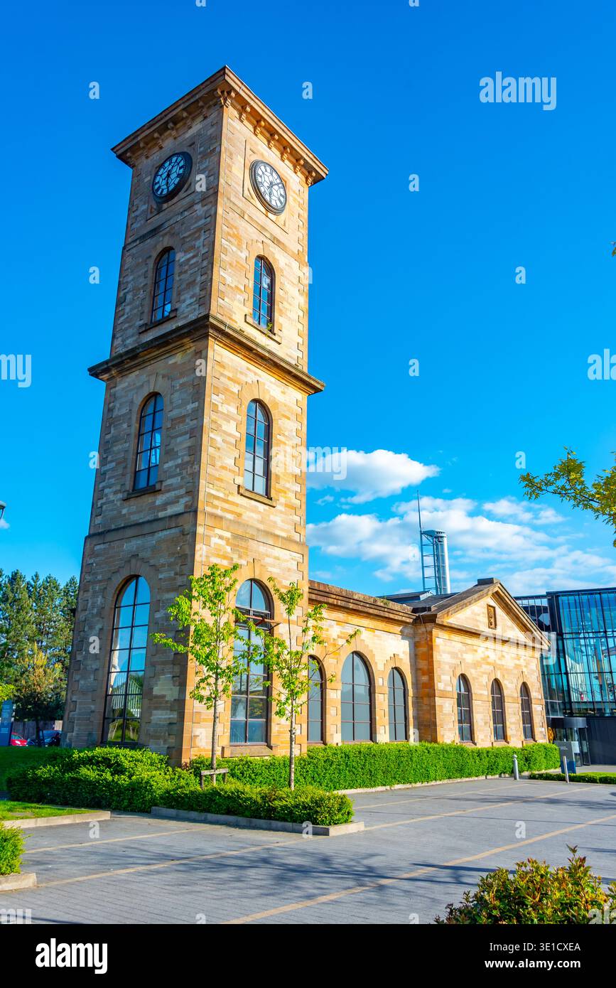 The clydeside distillery in Glasgow, Scotland.IMAGE Stock Photo