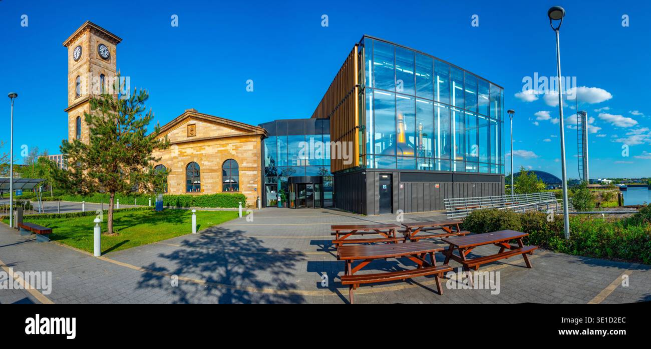 The clydeside distillery in Glasgow, Scotland.IMAGE Stock Photo