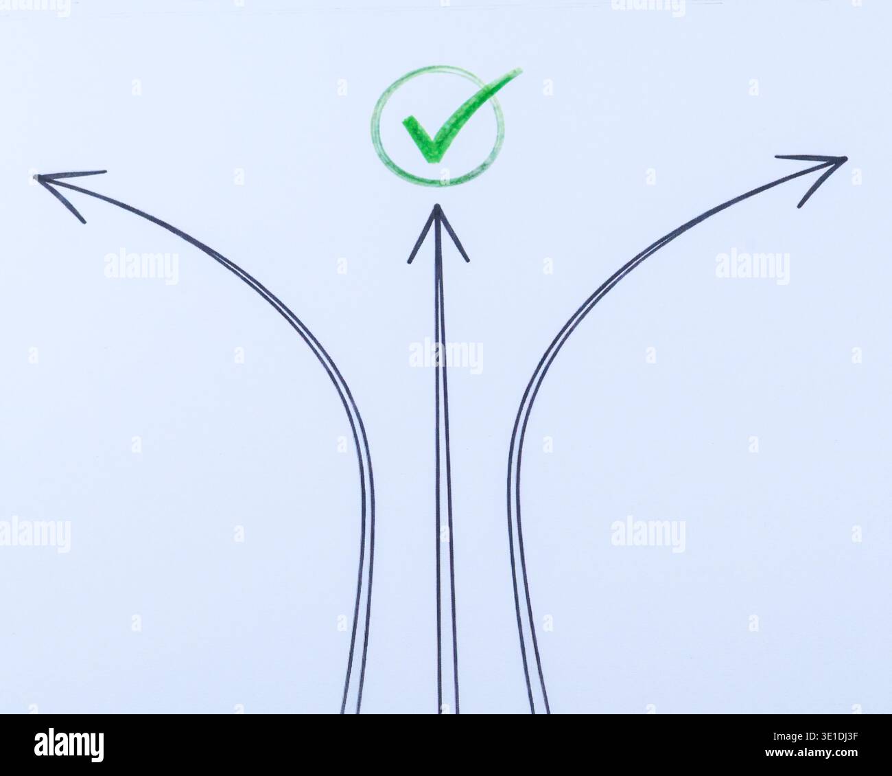 Hand drawn workflow diagram check hi-res stock photography and images ...