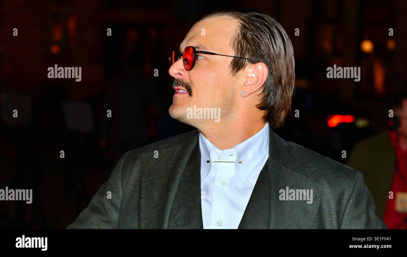 Warsaw, Poland. 9 March 2026. Polish actor Dawid Ogrodnik Stock Photo ...