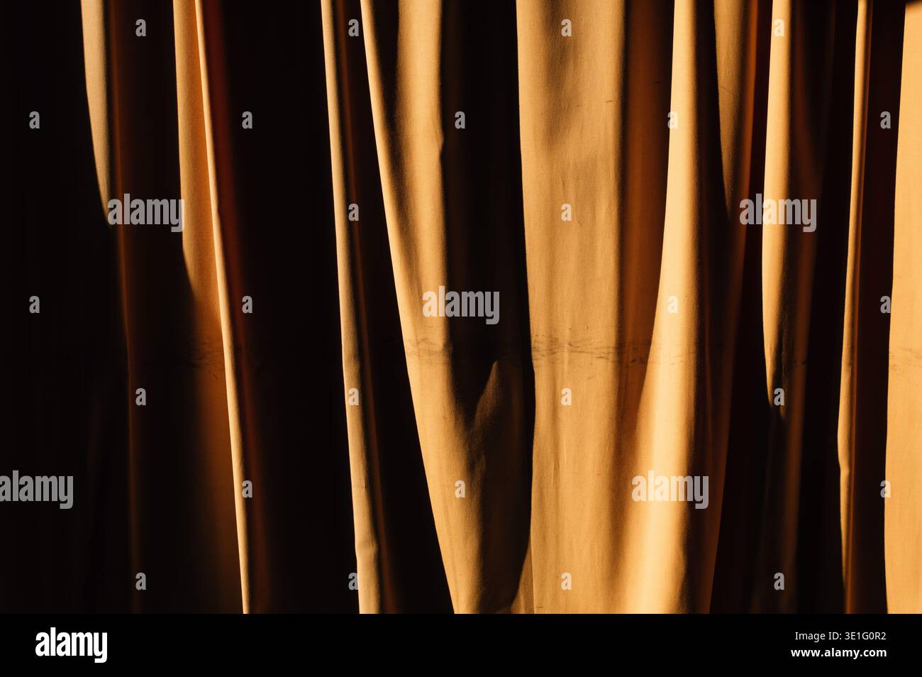 dark background of classic velvet curtain Stock Photo