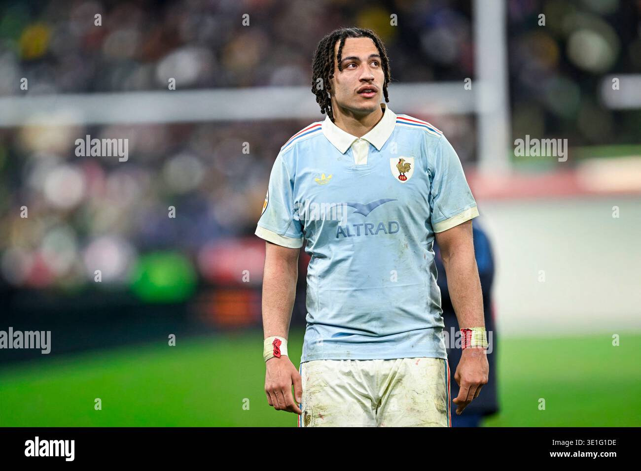 Mickael Guillard during the rugby union Six Nations Championship match ...