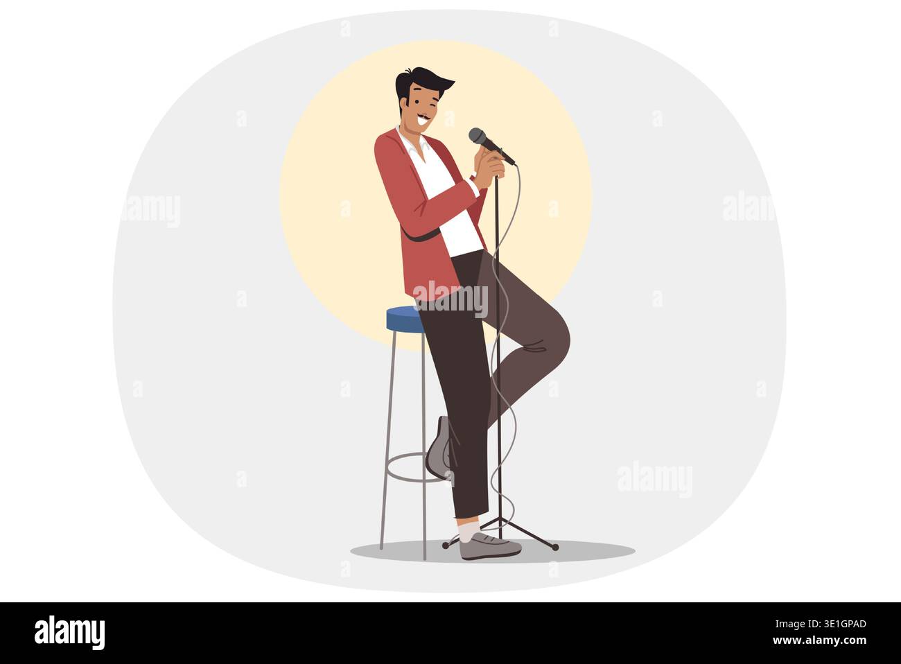 Humorist Stock Vector Images - Alamy