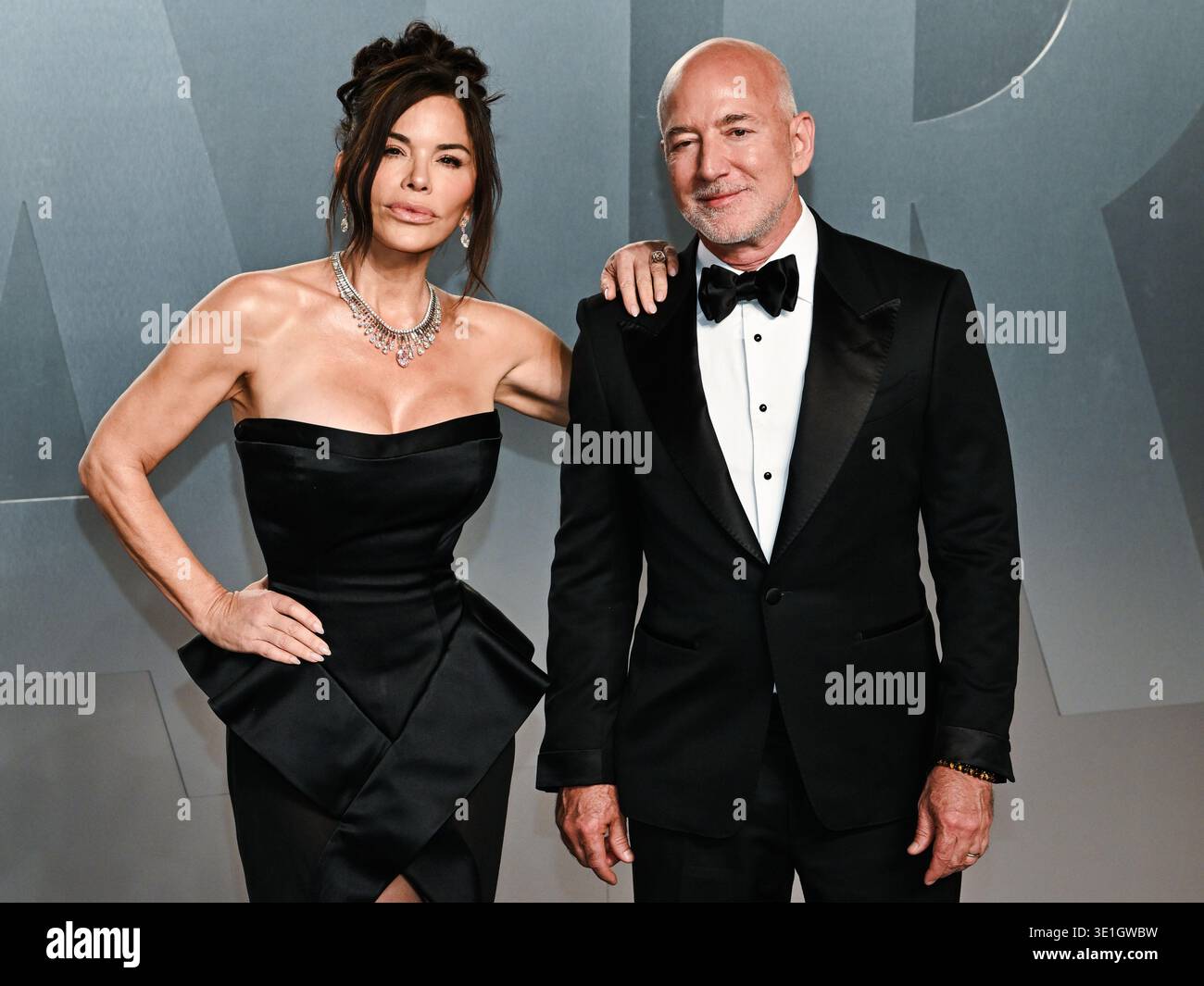 Los Angeles, USA. 15th Mar, 2026. Lauren Sánchez Bezos and Jeff Bezos ...