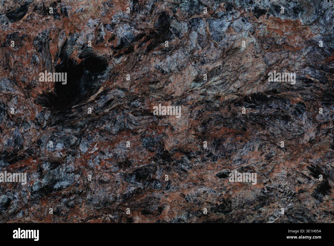 Marble texture background. Dark breccia marble or serpentinite stone surface backdrop. Stock Photo