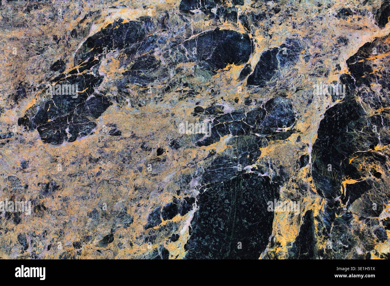 Marble texture background. Dark breccia marble or serpentinite stone surface backdrop. Stock Photo