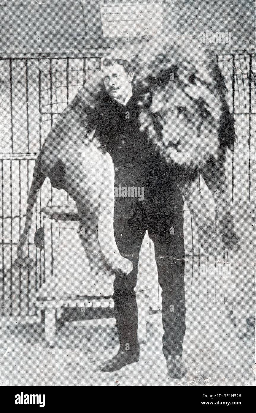 Famous lion tamers hi-res stock photography and images - Alamy