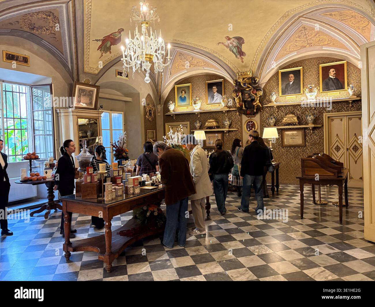 Old pharmacy santa maria novella hi-res stock photography and