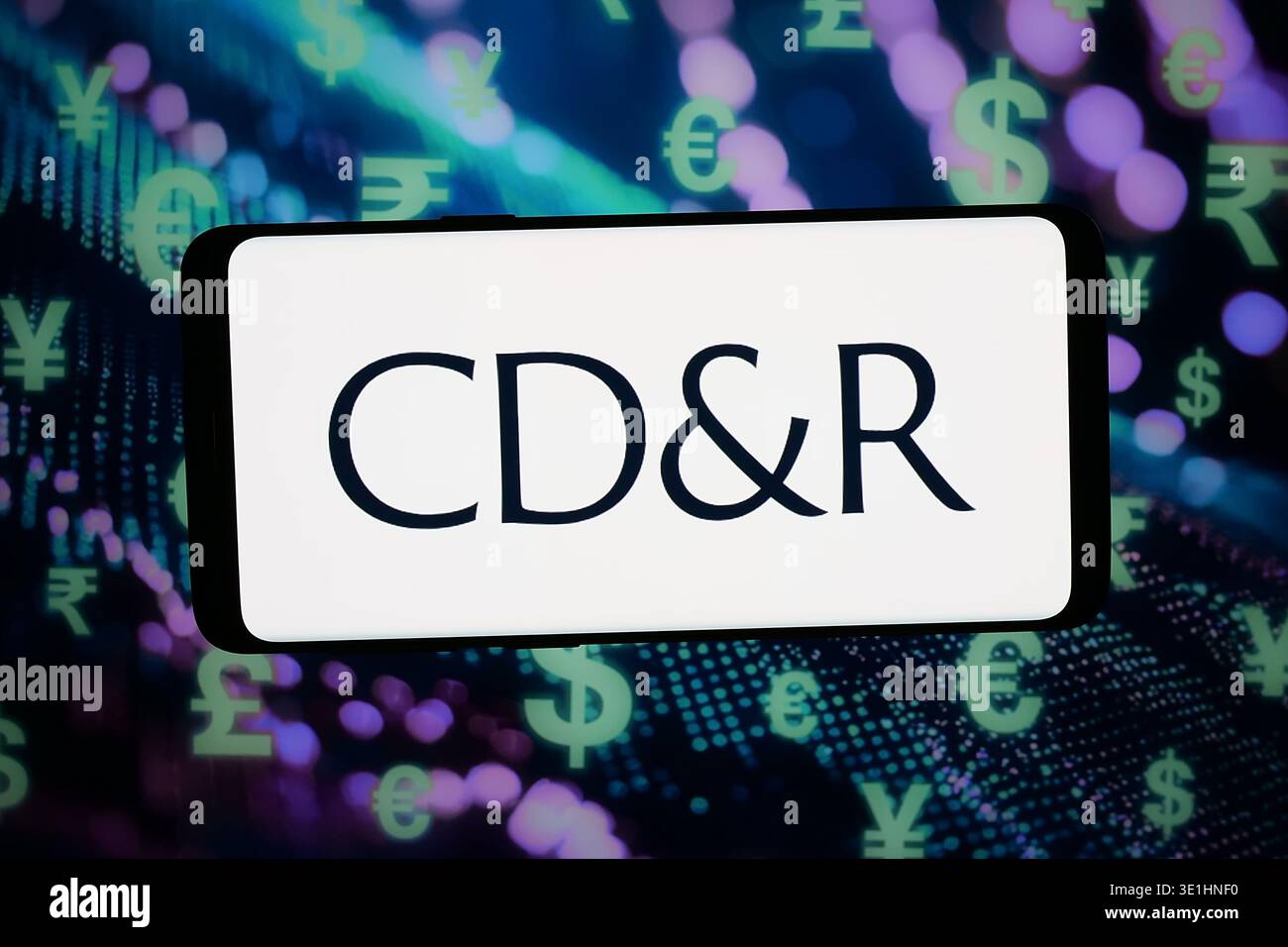 In this photo illustration, the logo of company Clayton, Dubilier and ...