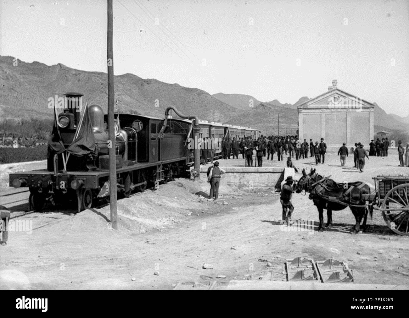 This historical photograph, captured by Gustave Gillman (1856–1922) in ...