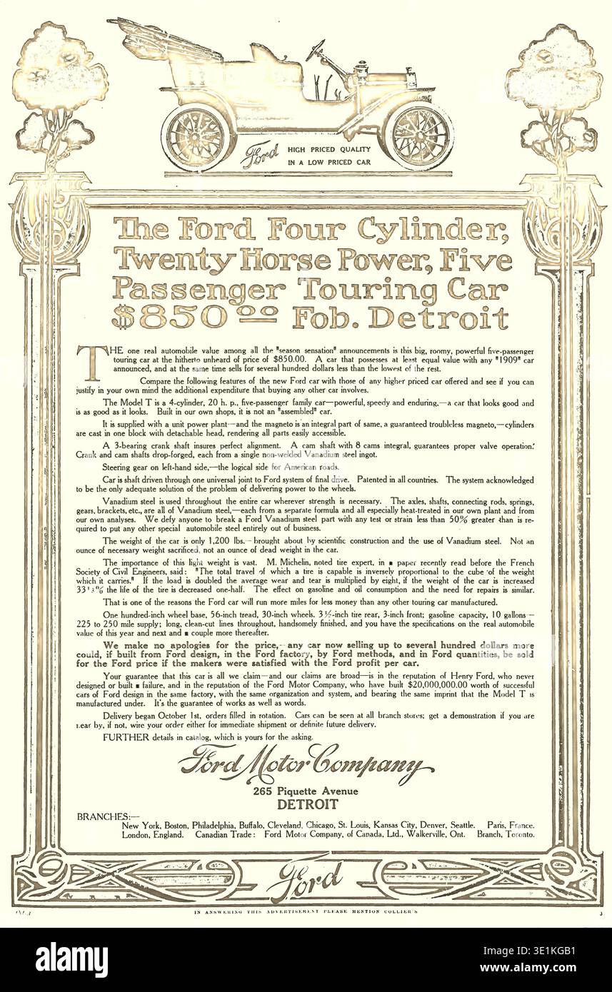 Ford model t assembly line hi-res stock photography and images - Alamy