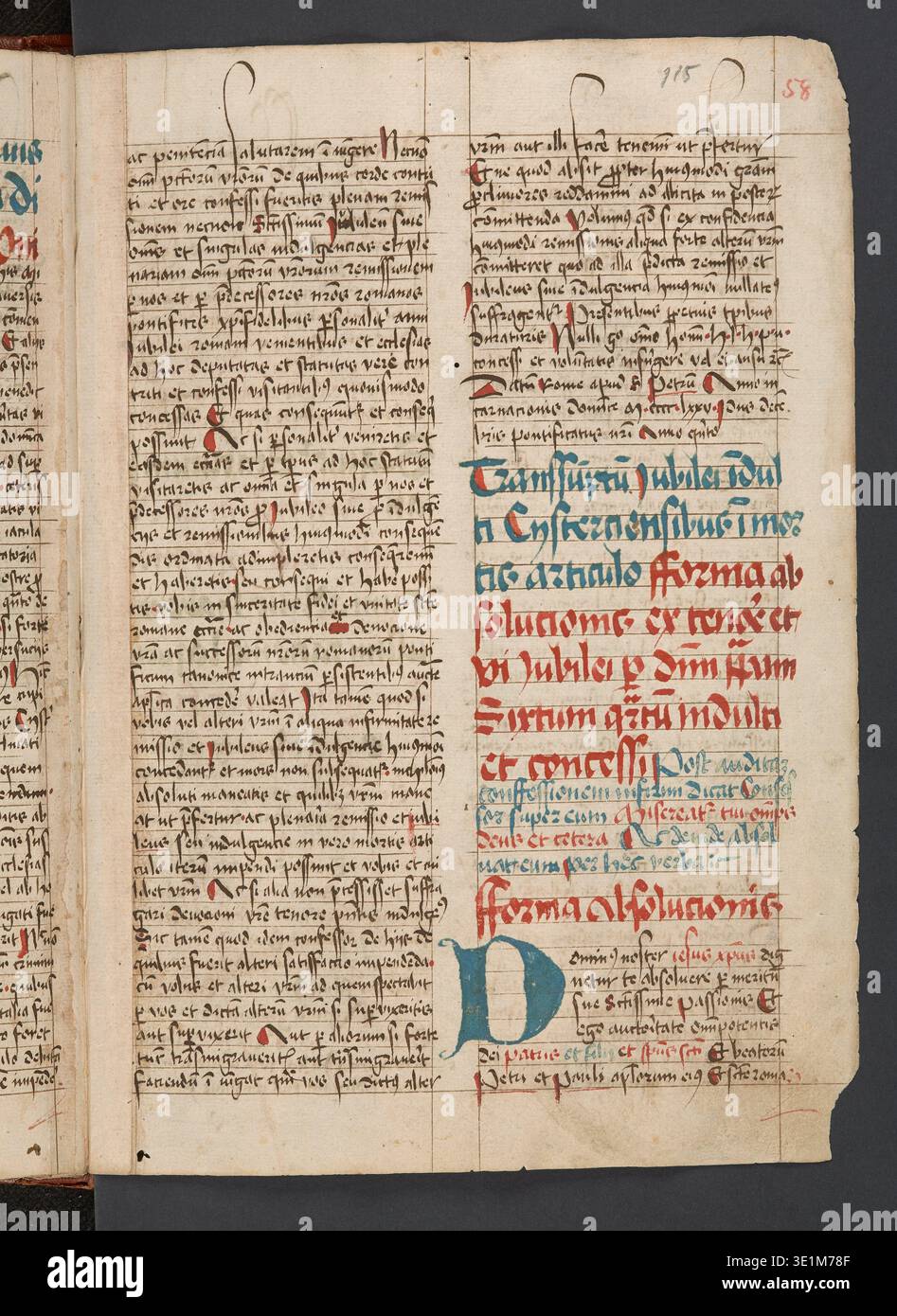 Cistercian order chronicle manuscript hi-res stock photography and ...