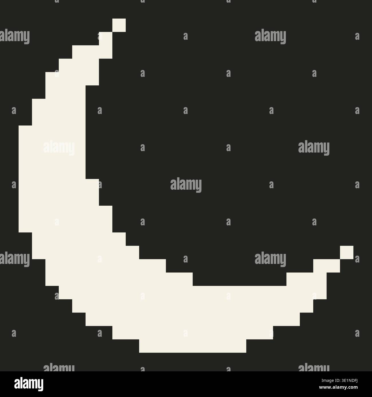 Pixel Shapes 49 2000 2000 Stock Vector