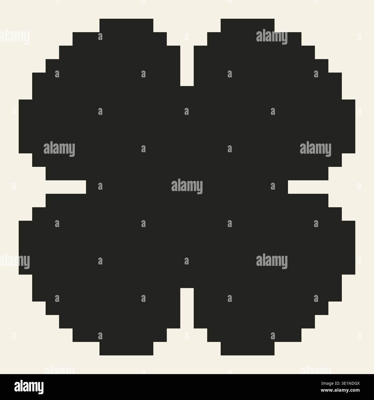 Pixel Shapes 49 2000 2000 Stock Vector