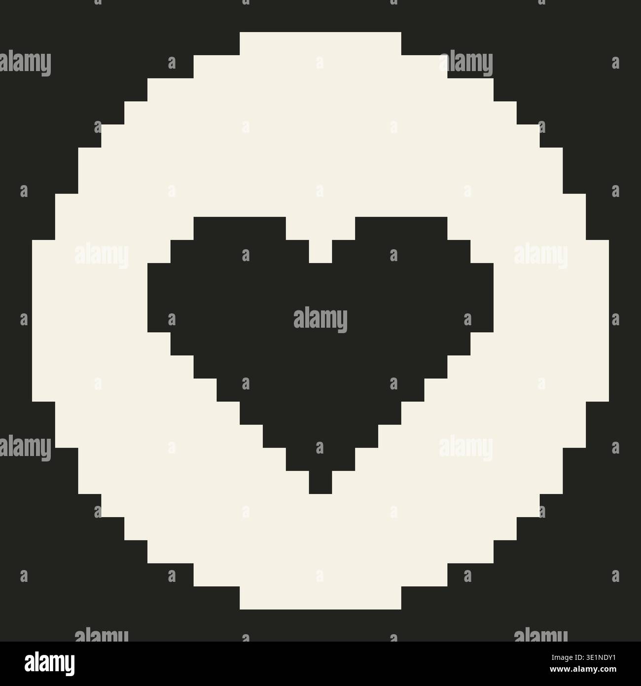 Pixel Shapes 49 2000 2000 Stock Vector