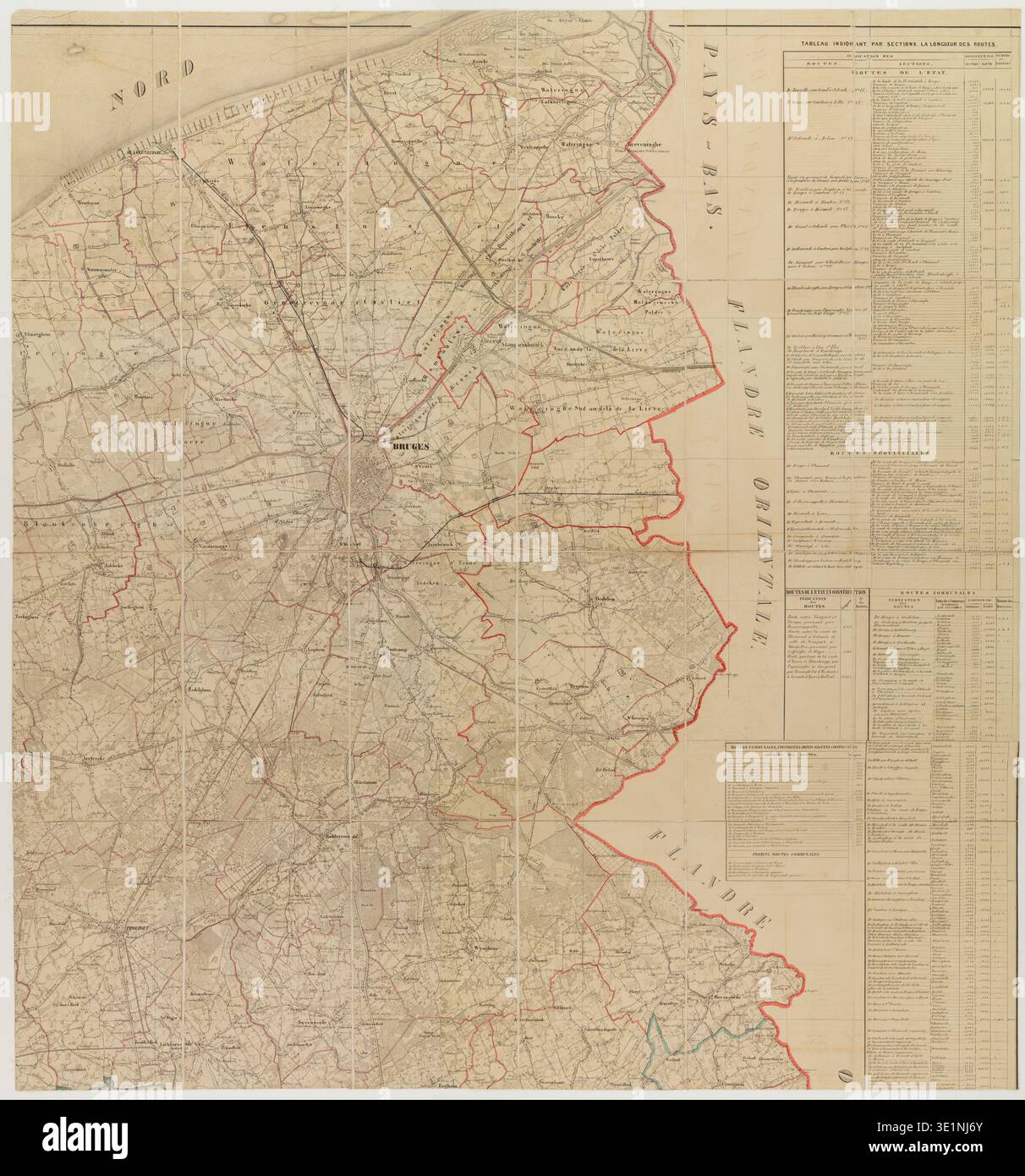 Printed lithographic provincial map hi-res stock photography and images ...