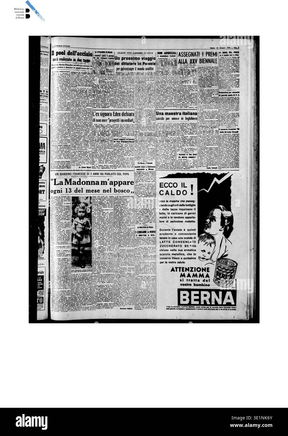 Newspaper In Rome Gilles bouhours hi-res stock photography and images - Alamy