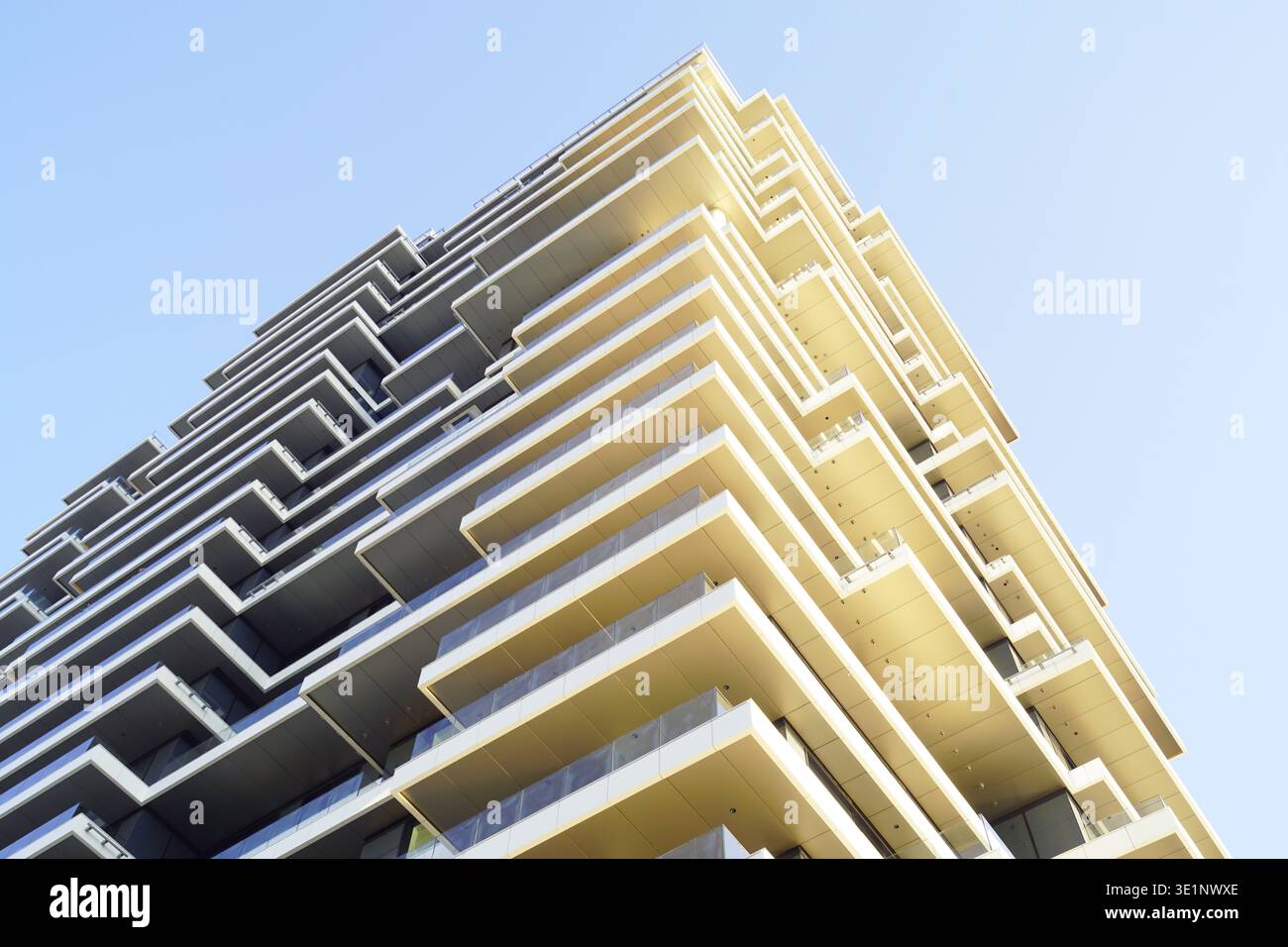 Layered urban architecture view hi-res stock photography and images - Alamy