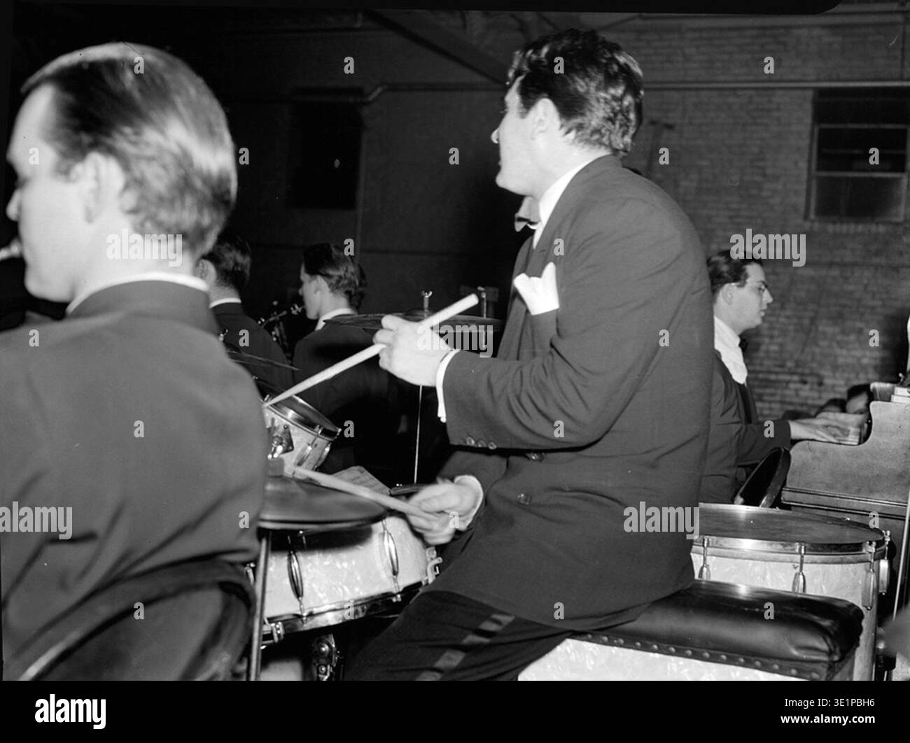 Portrait of Gene Krupa, Washington, D.C., between 1938 and 1948] Stock Photo