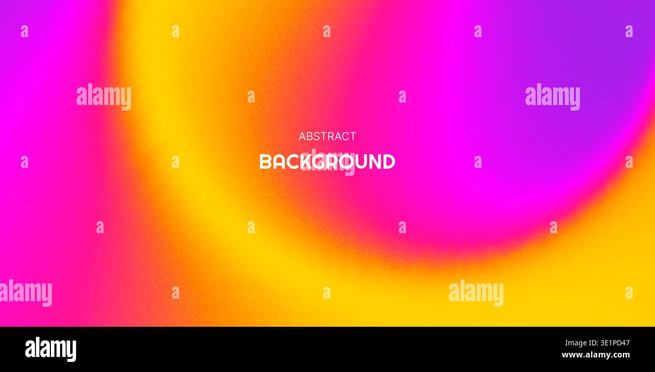 Abstract banner with fluid gradient and texture. Stock Vector
