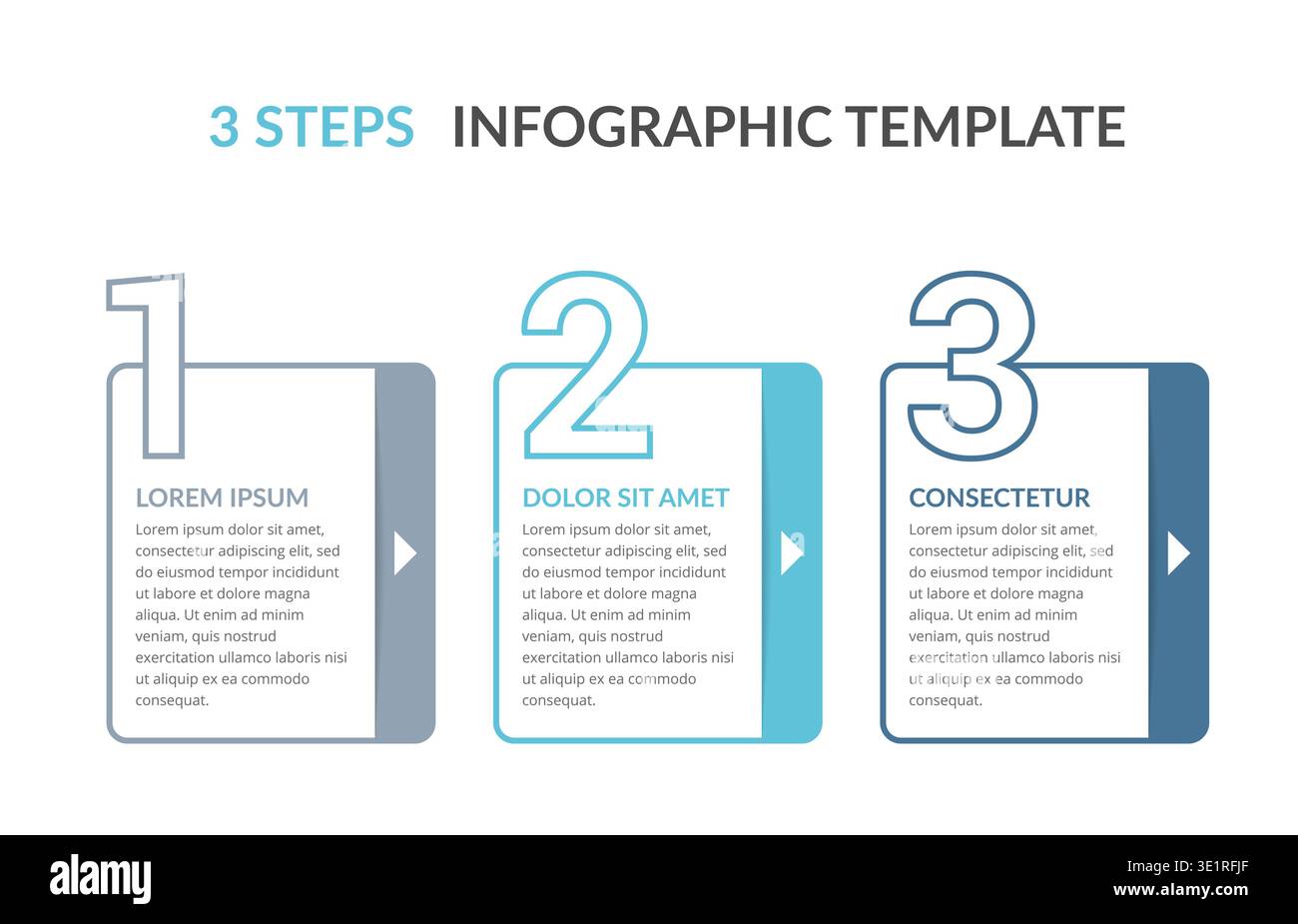 Infographic elements with numbers and place for your text, workflow, process chart, steps or options, vector eps10 illustration Stock Vector