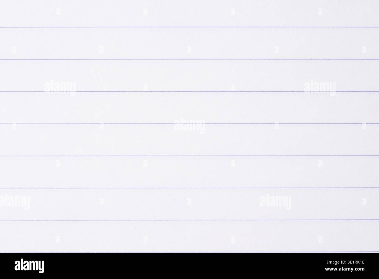 Clean lined paper background ideal for writing and minimal design Stock Photo