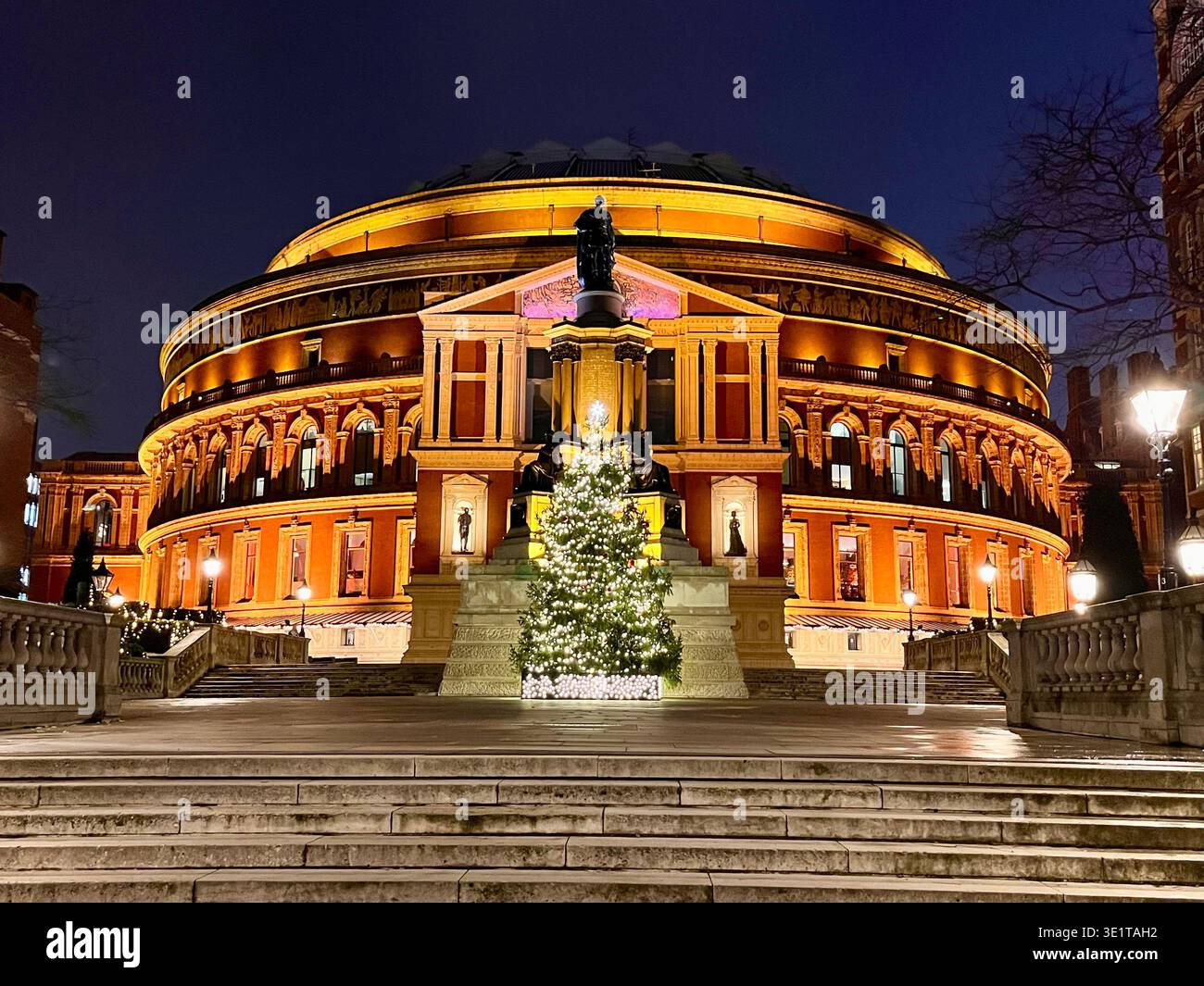 Christmas at the Royal Albert Hall Stock Photo