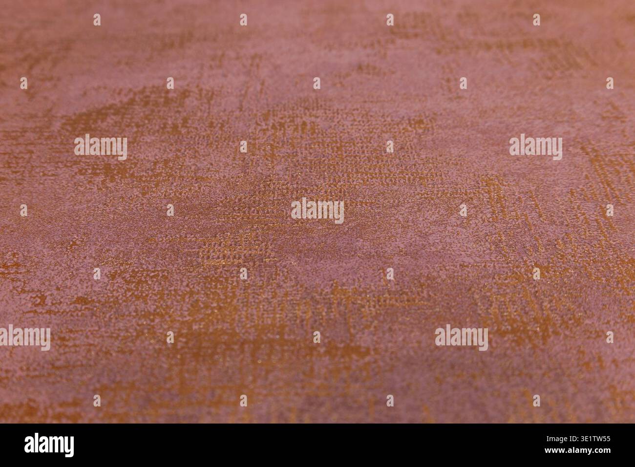 Brown tapestry texture with aged woven fabric backdrop Stock Photo