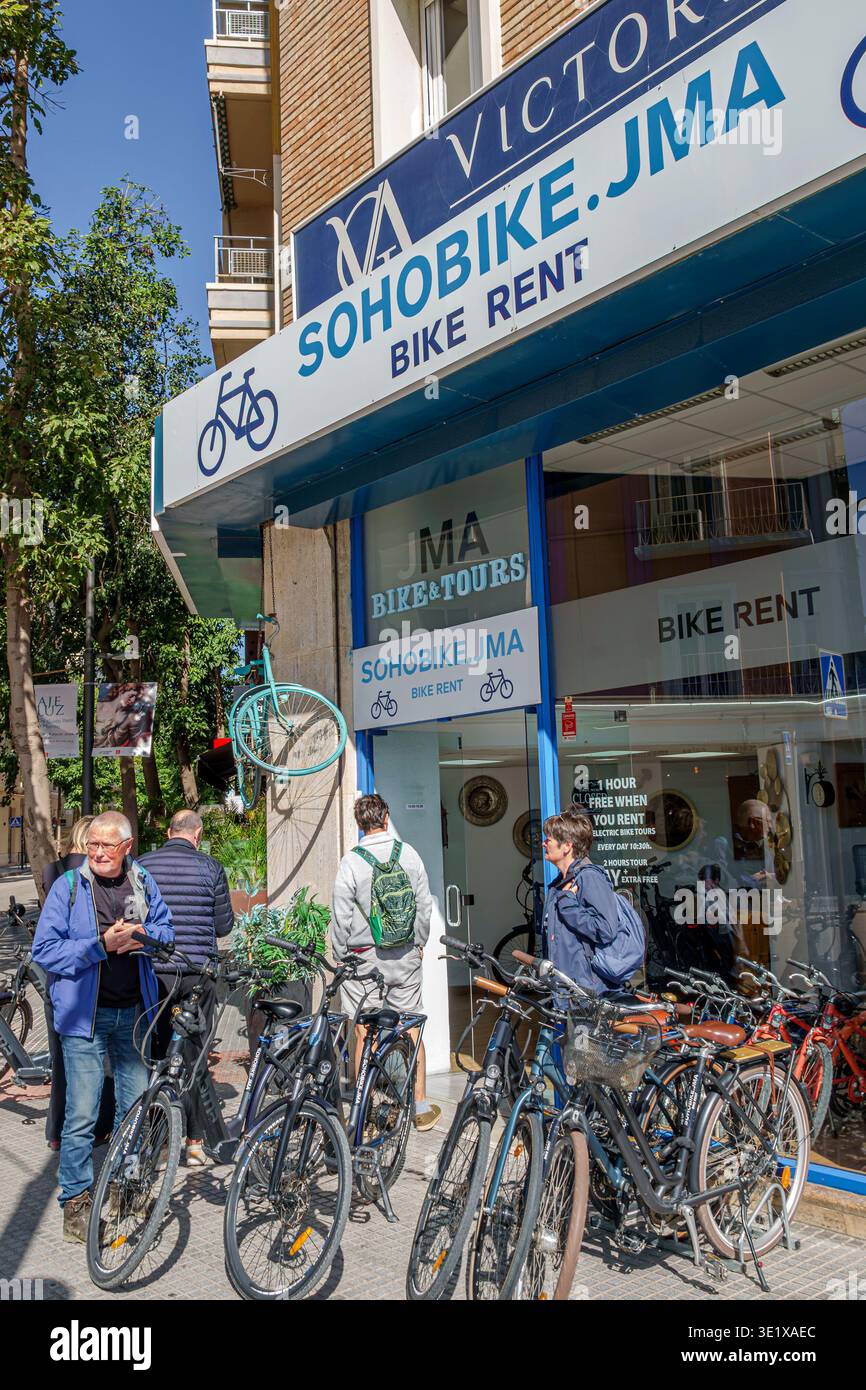 Jma bike tours storefront hi-res stock photography and images - Alamy