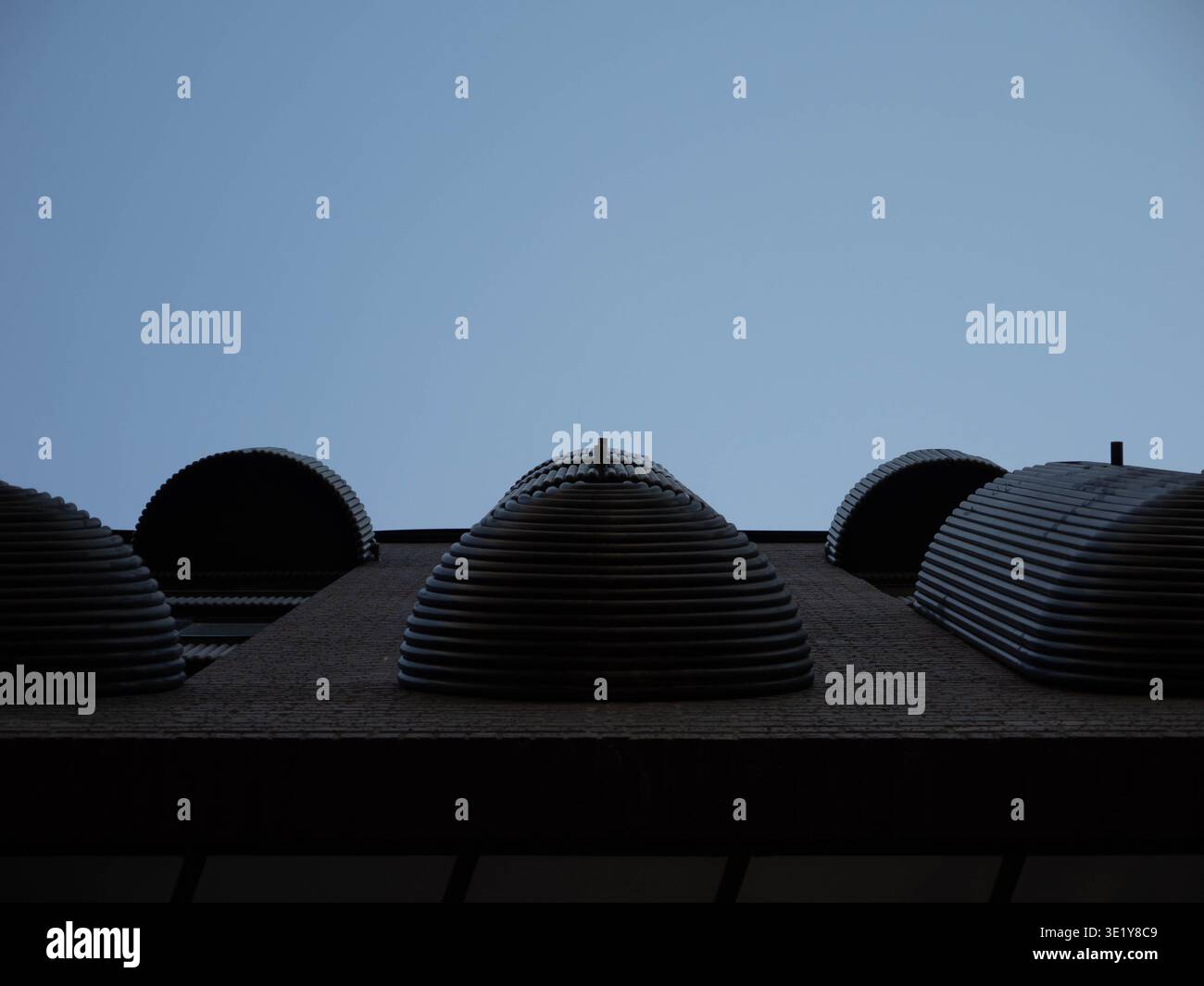 Ribbed metal domes hi-res stock photography and images - Alamy
