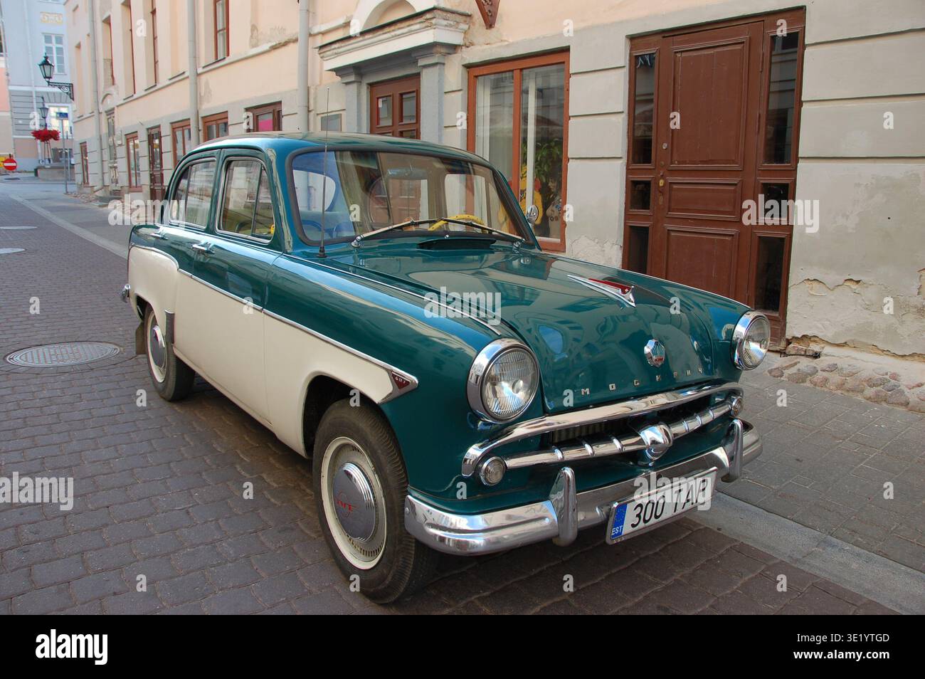 Vauxhall Firenza Passes A Moskvitch 1500 During The Tour Of News Photo