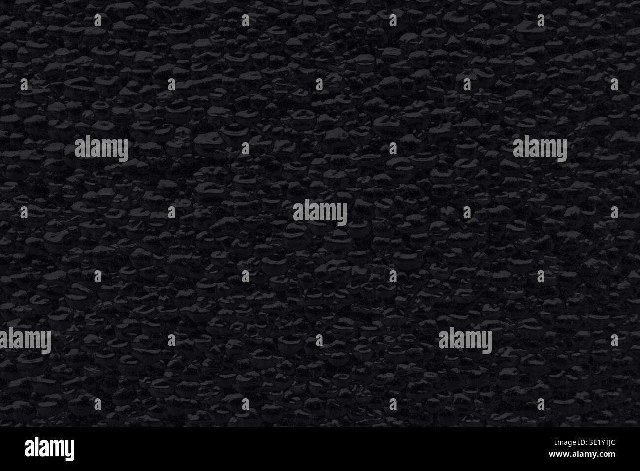 uniform plastic grainy bubble background Stock Photo