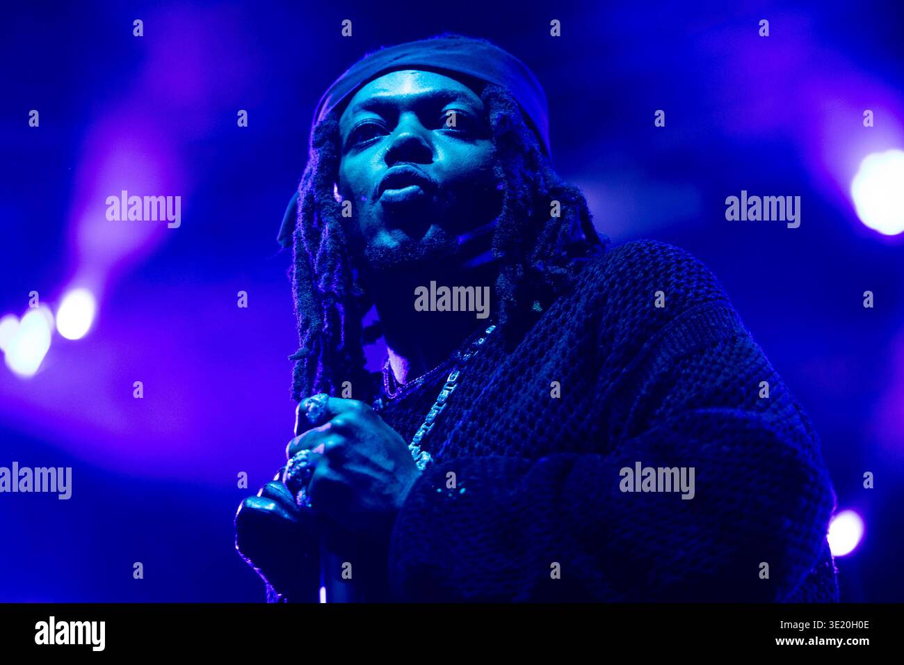 American rapper JID, real name Destin Choice Route, performs live at ...