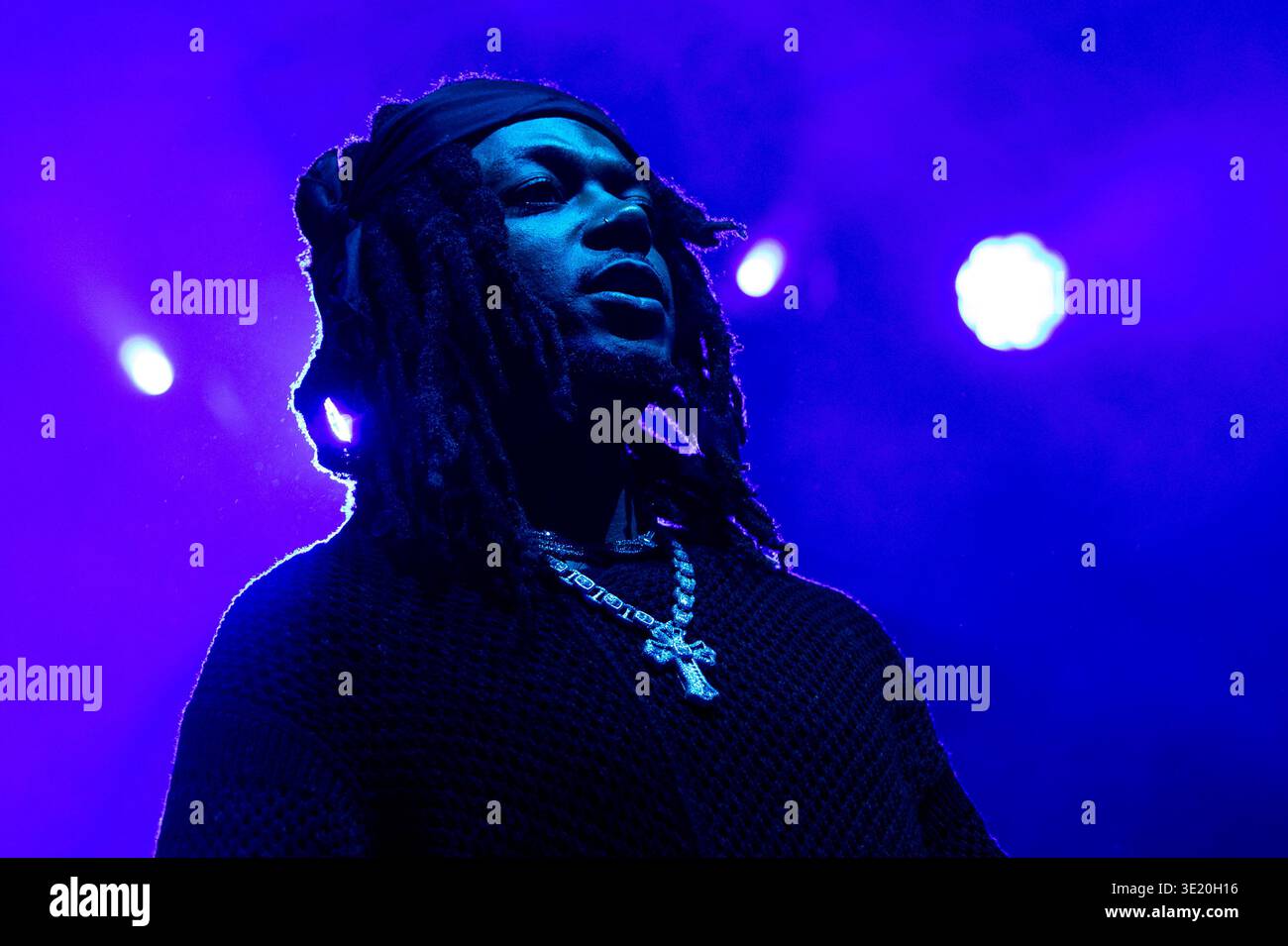 American rapper JID, real name Destin Choice Route, performs live at ...