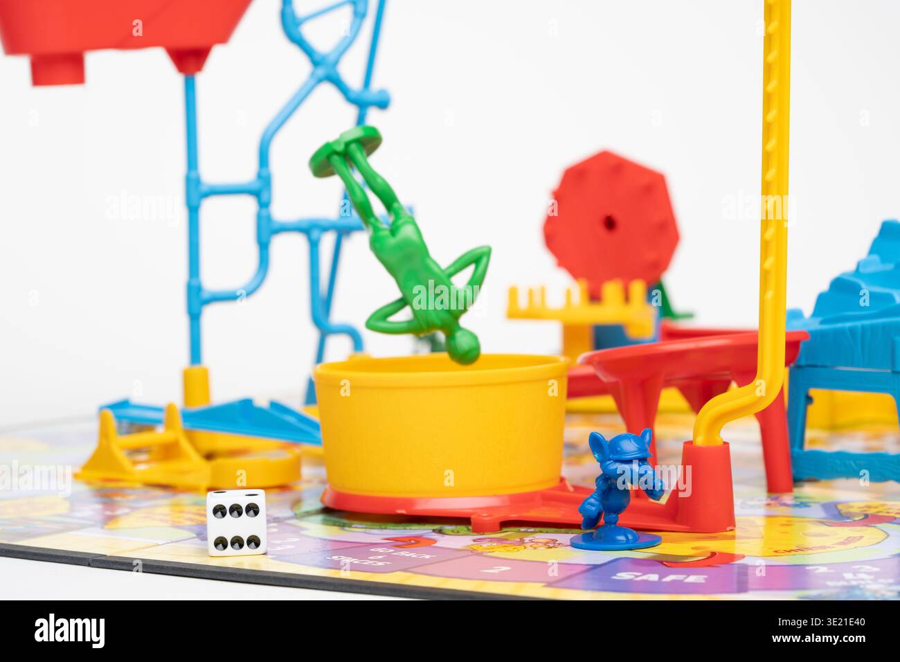 Classic family board game Mouse Trap Stock Photo